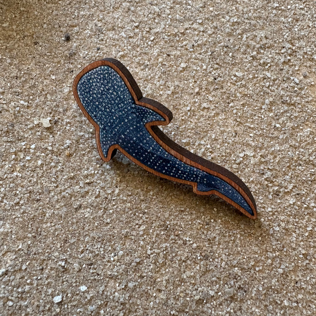 Whale Shark Pin Badge