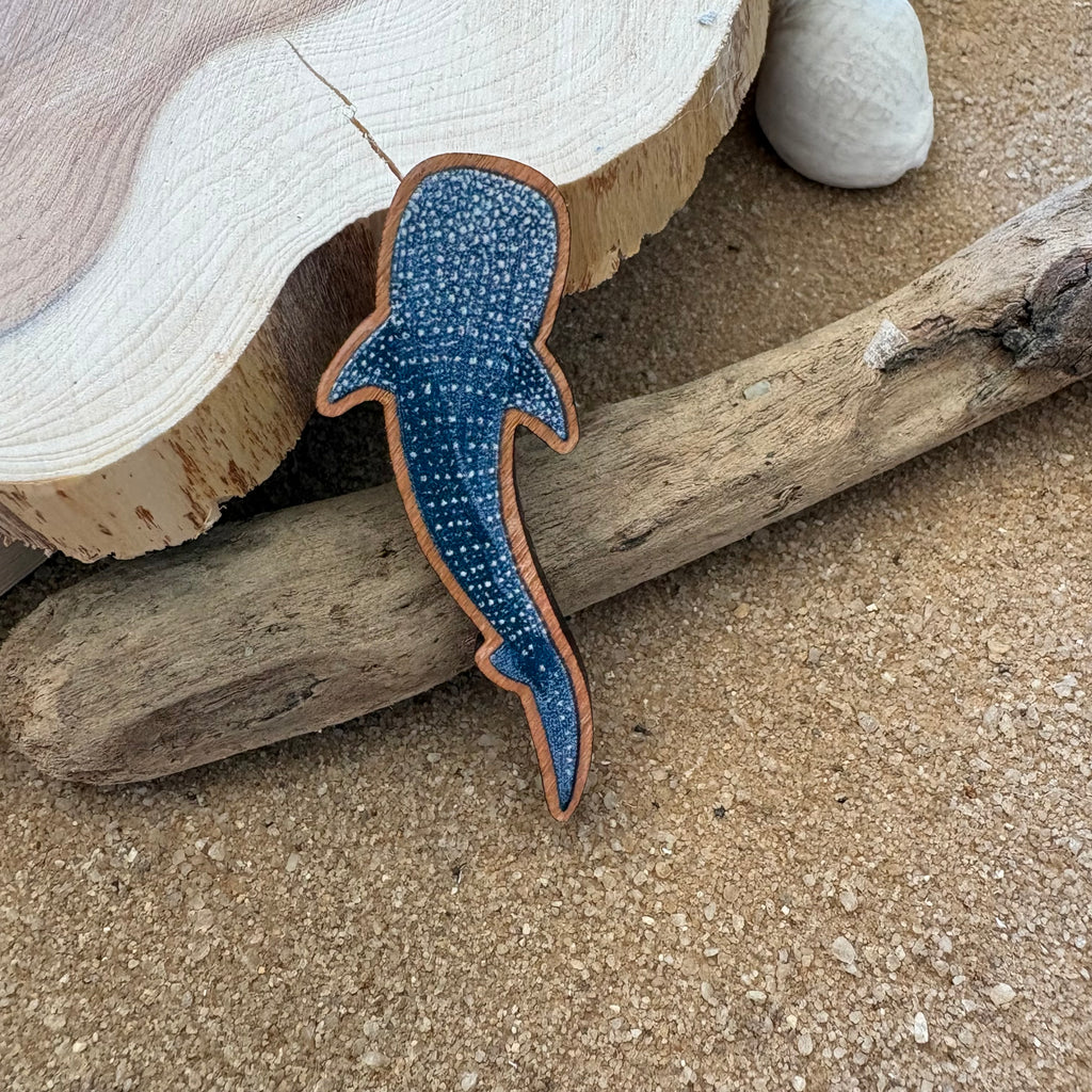 Whale Shark Pin Badge