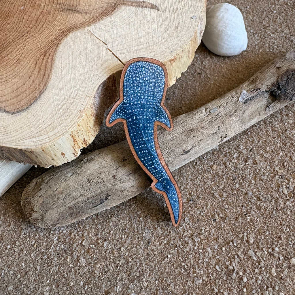 Whale Shark Pin Badge