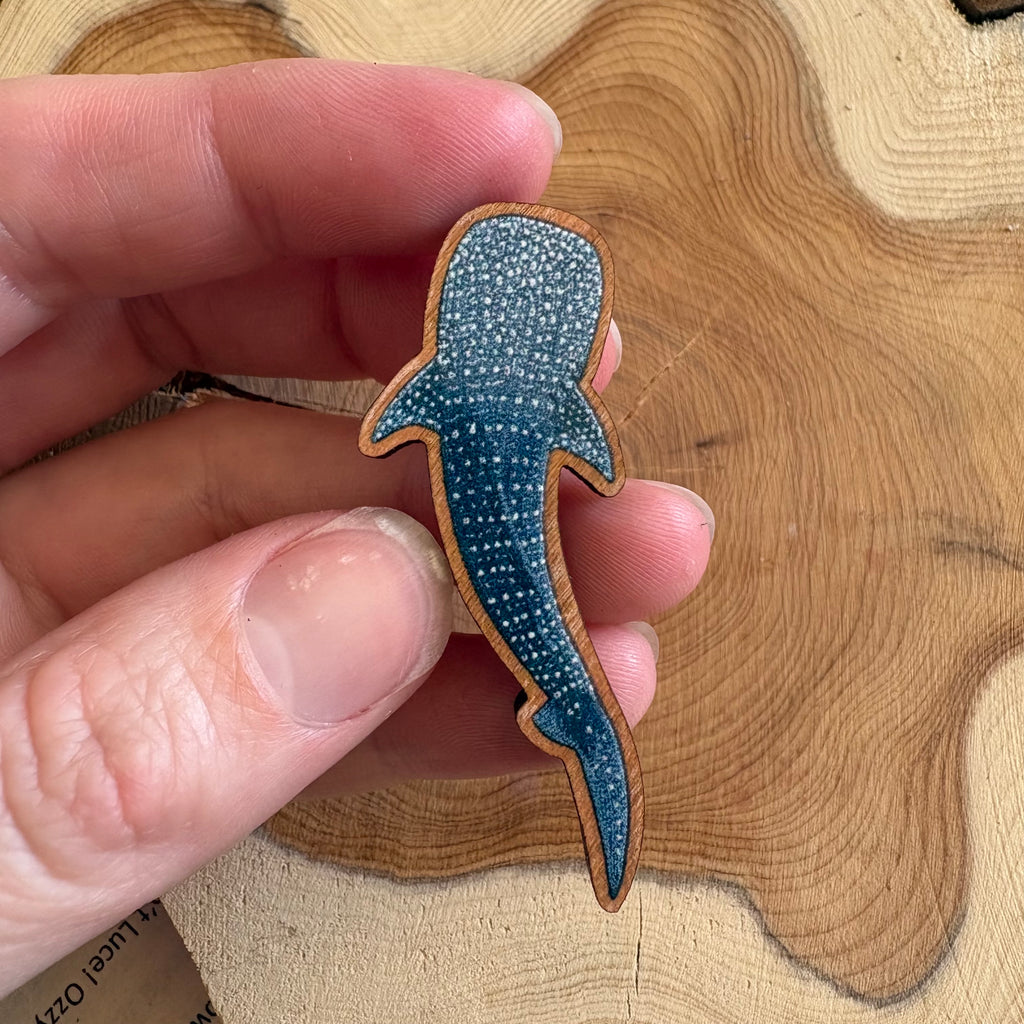 Whale Shark Pin Badge