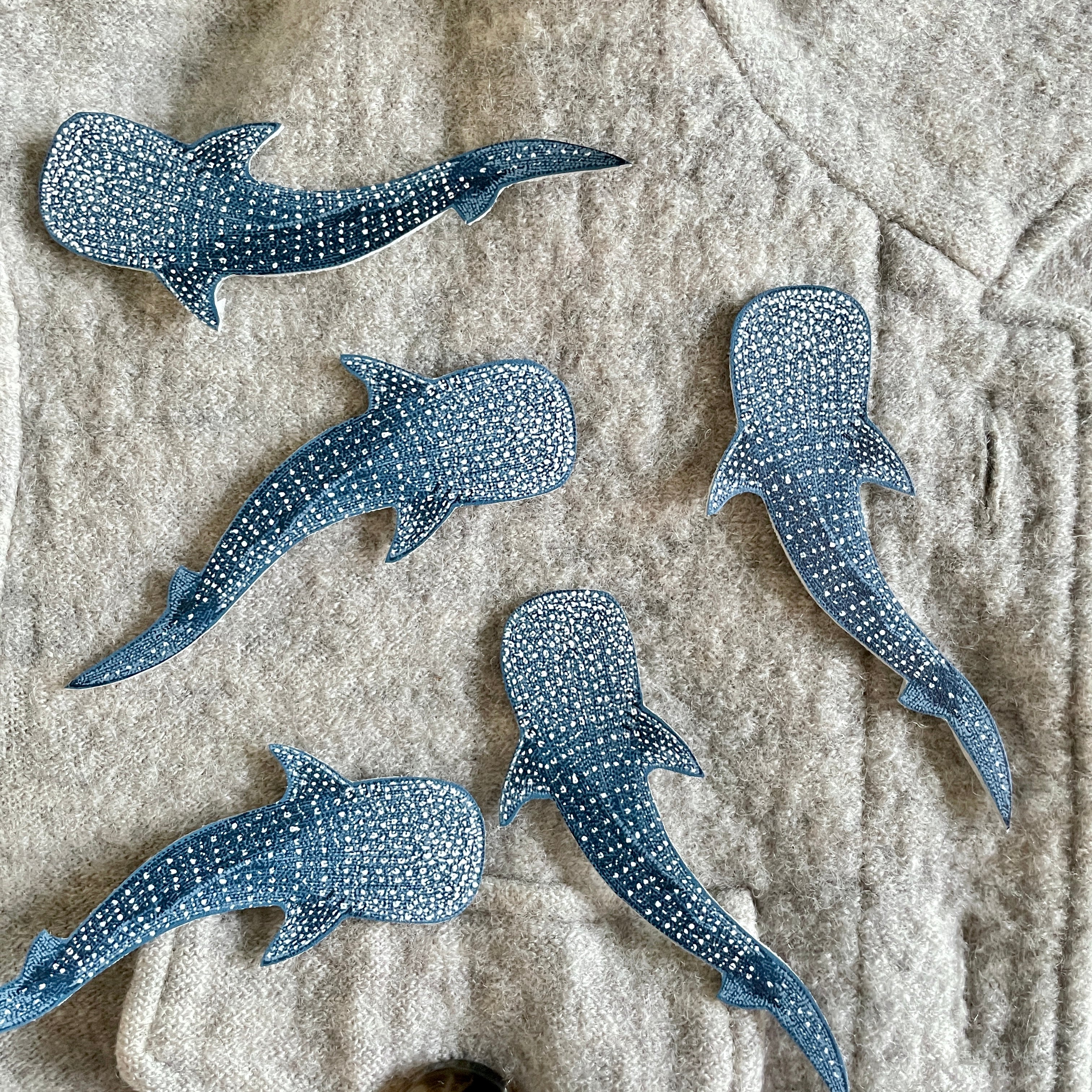 Whale Shark Iron On Patch