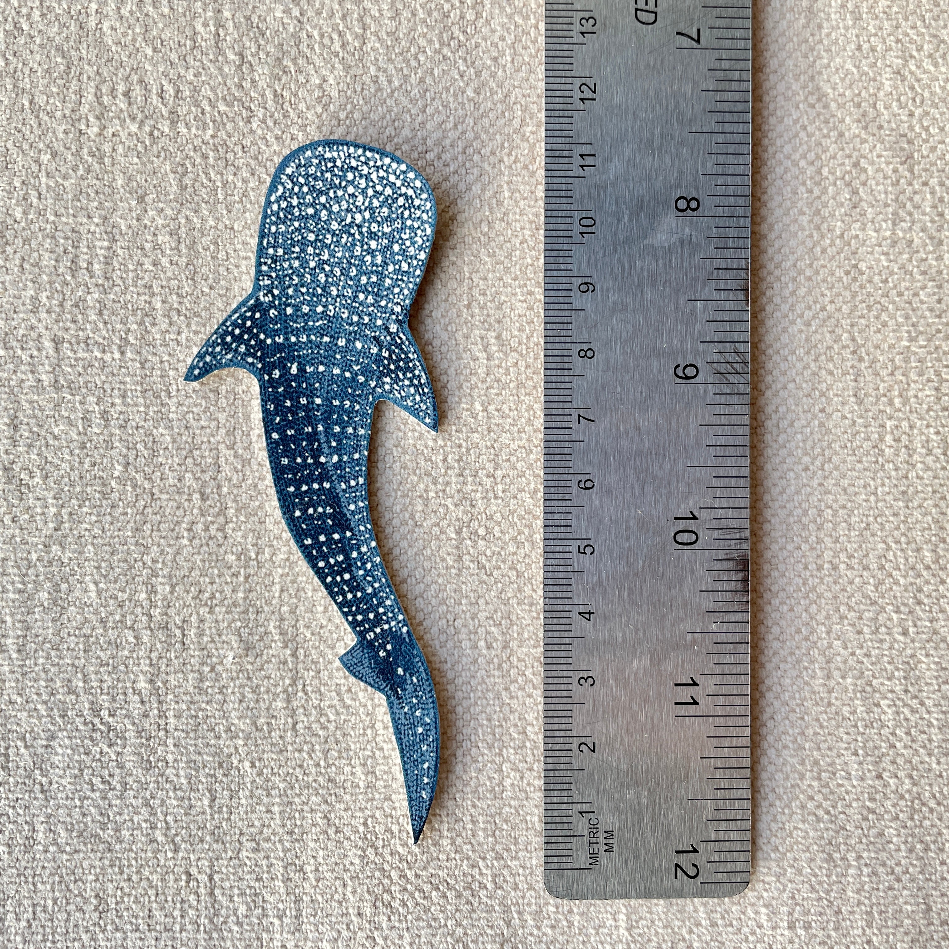 Whale Shark Iron On Patch