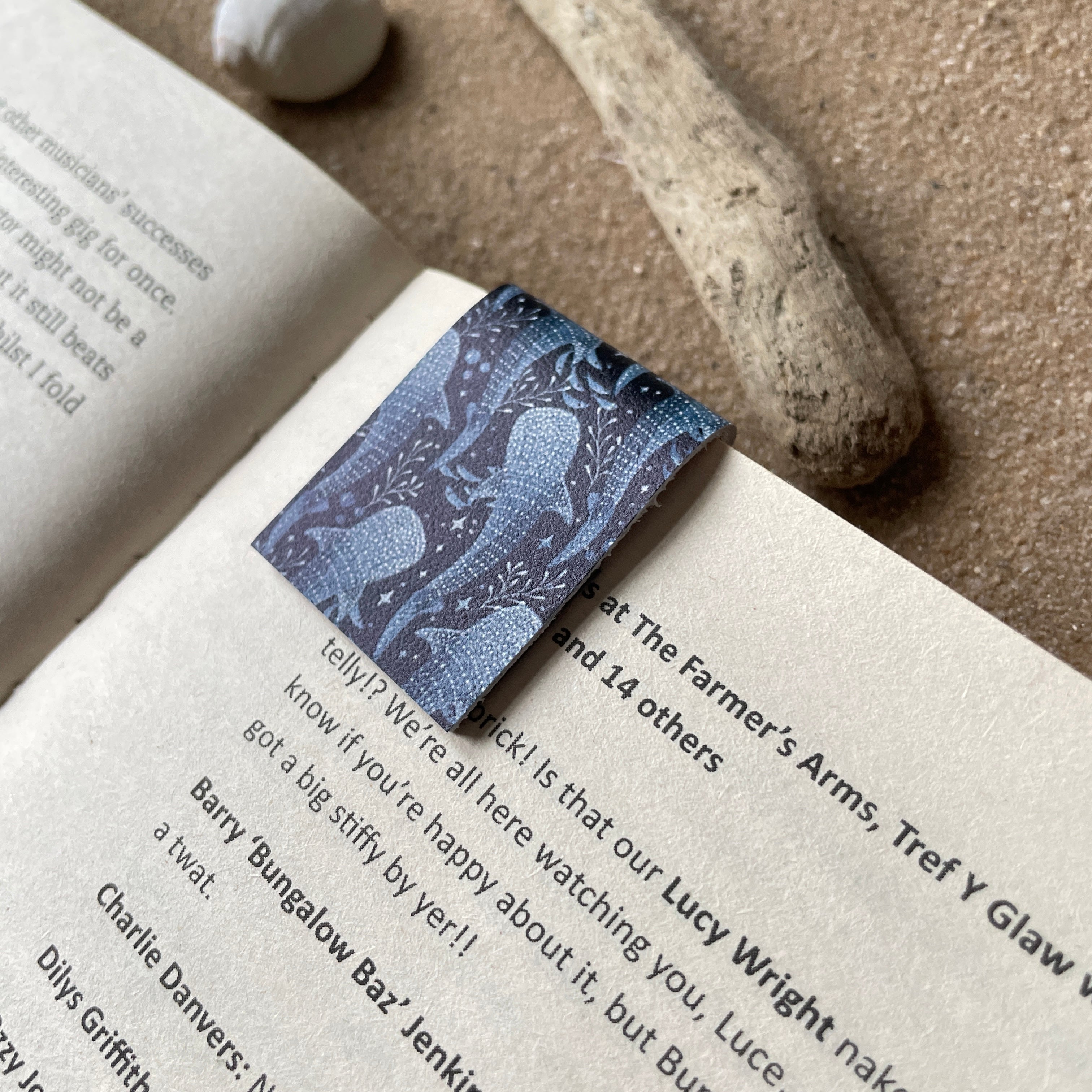 Whale Shark Magnetic Bookmark
