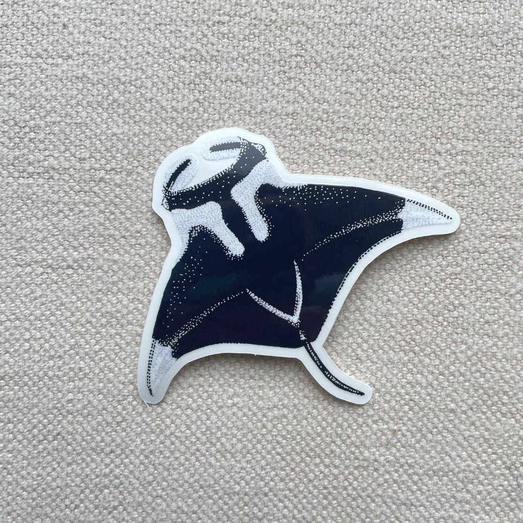 Manta Ray Sticker