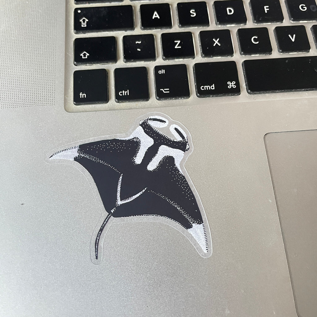 Manta Ray Sticker