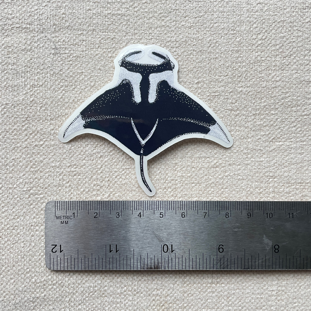 Manta Ray Sticker