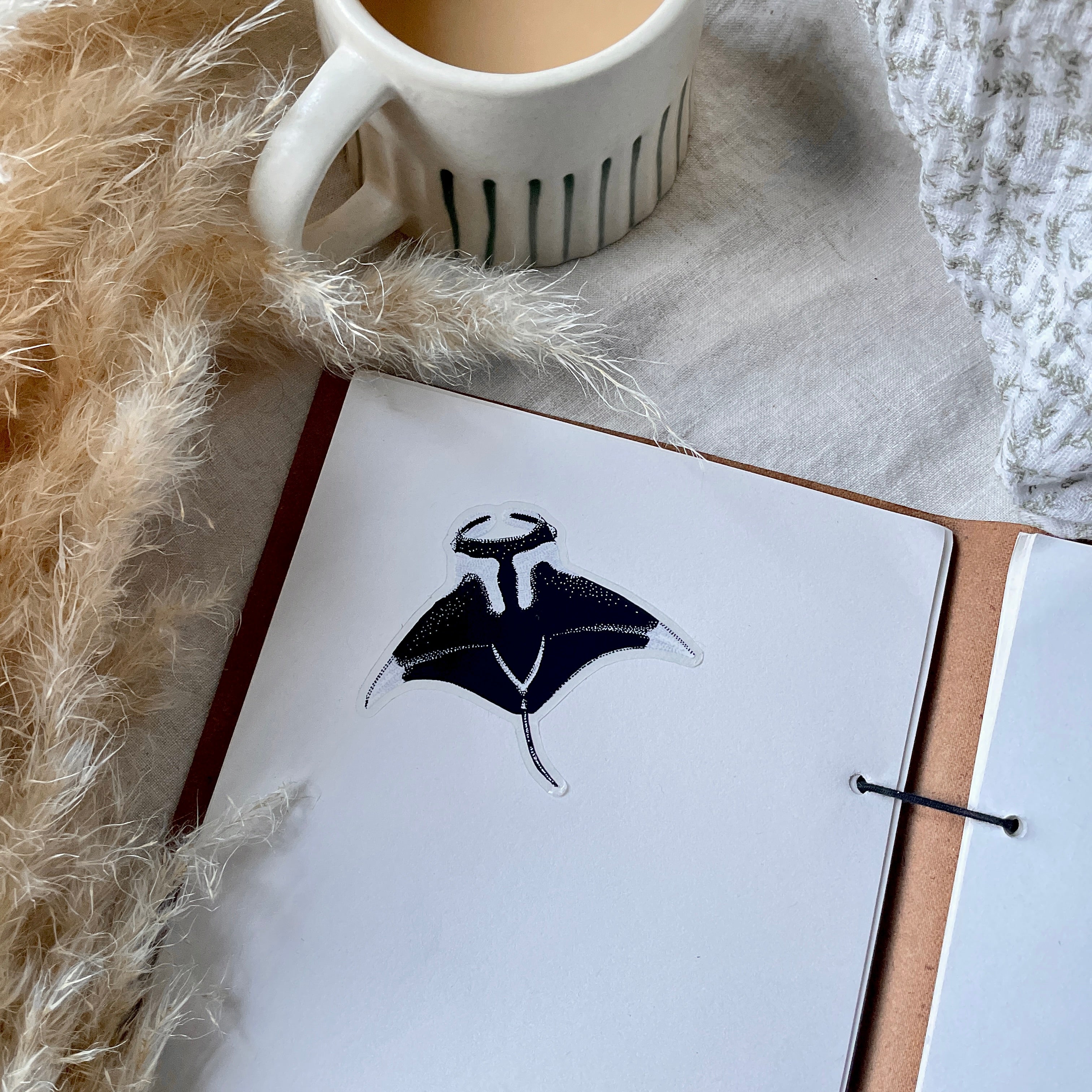 Manta Ray Sticker