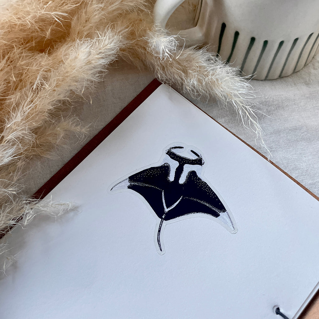 Manta Ray Sticker