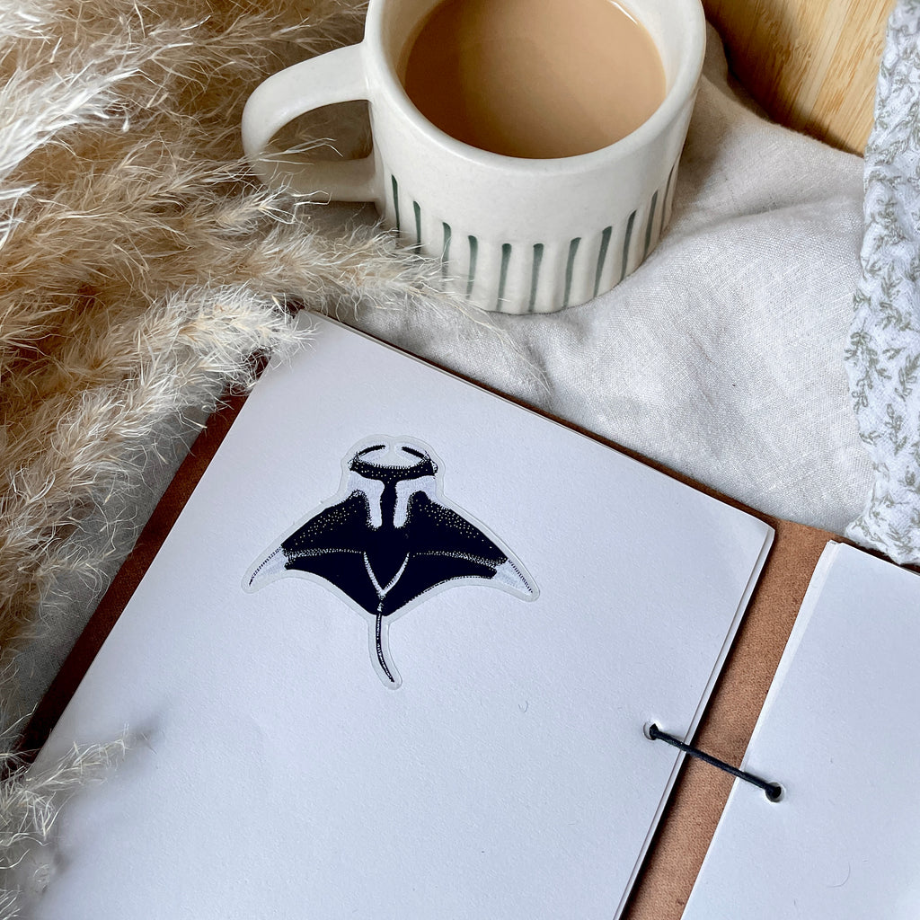 Manta Ray Sticker
