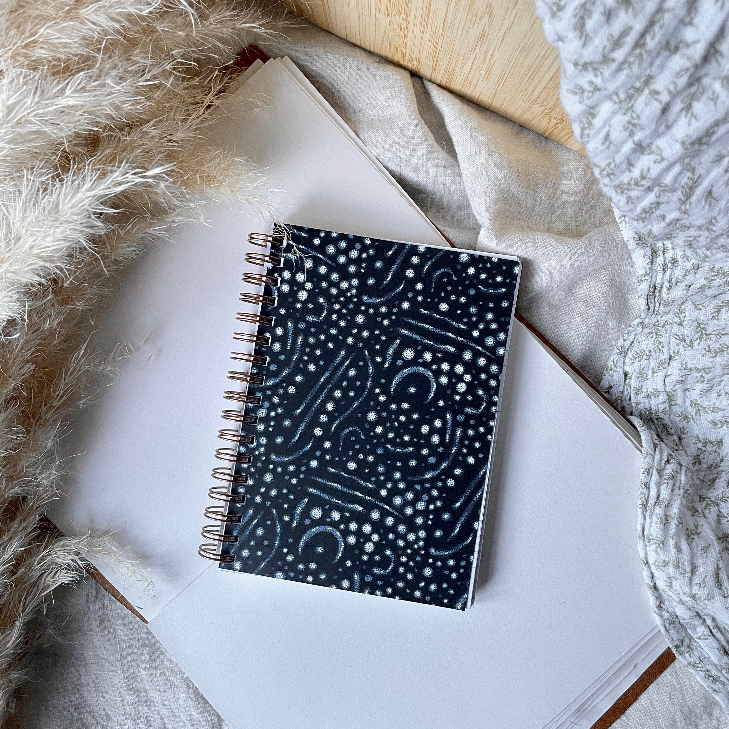 Whale Shark Skin Spiral Notebook