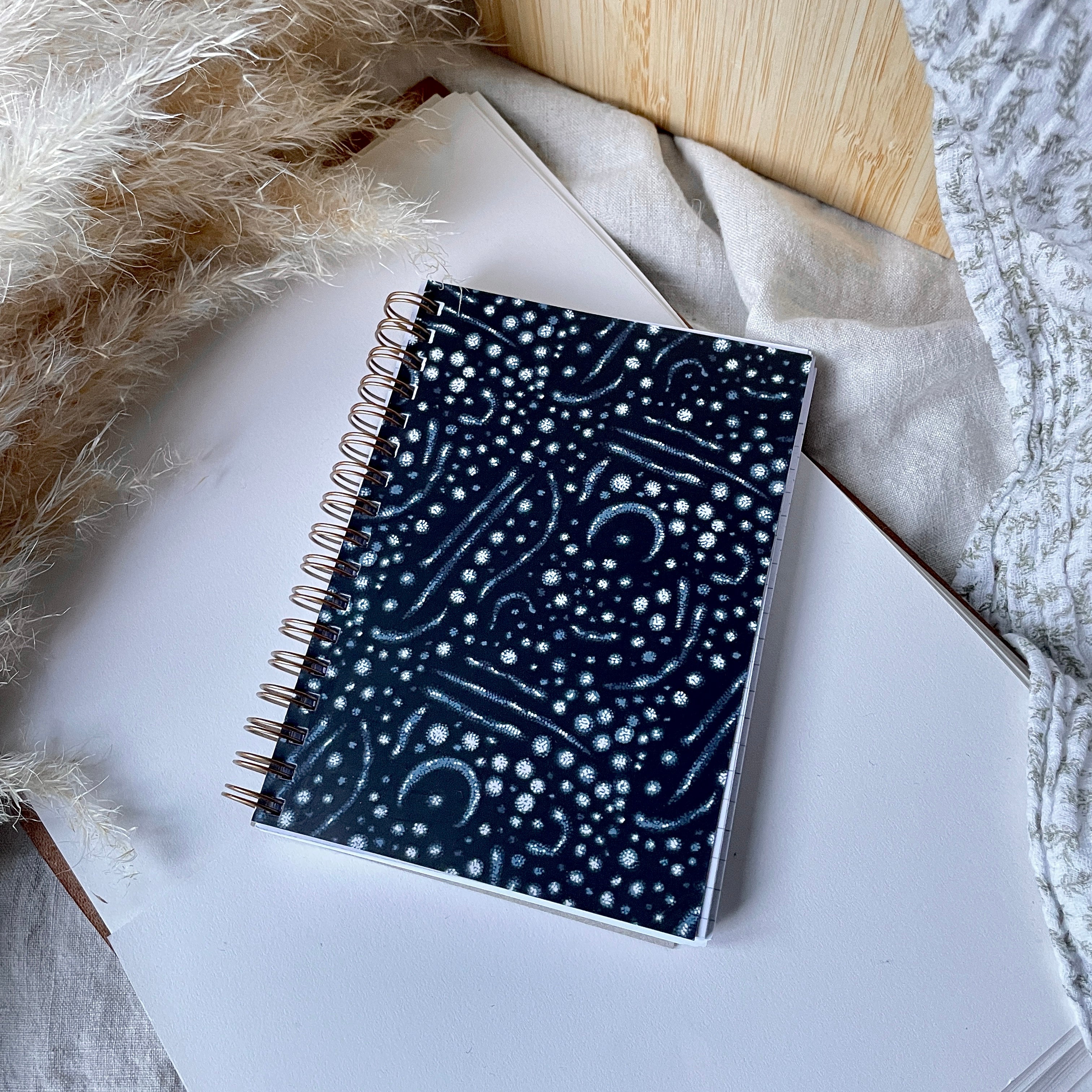 Whale Shark Skin Spiral Notebook