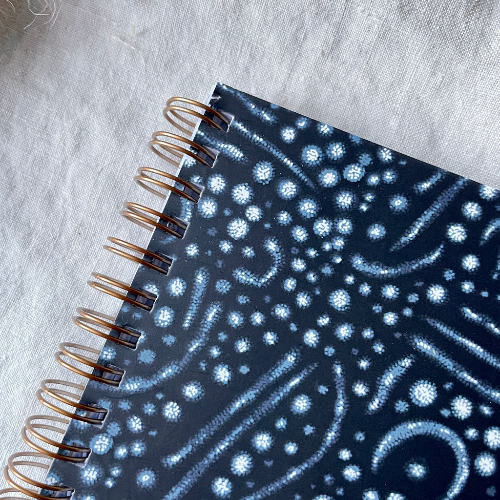 Whale Shark Skin Spiral Notebook