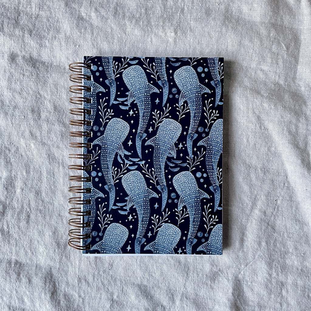 Whale Shark Spiral Notebook