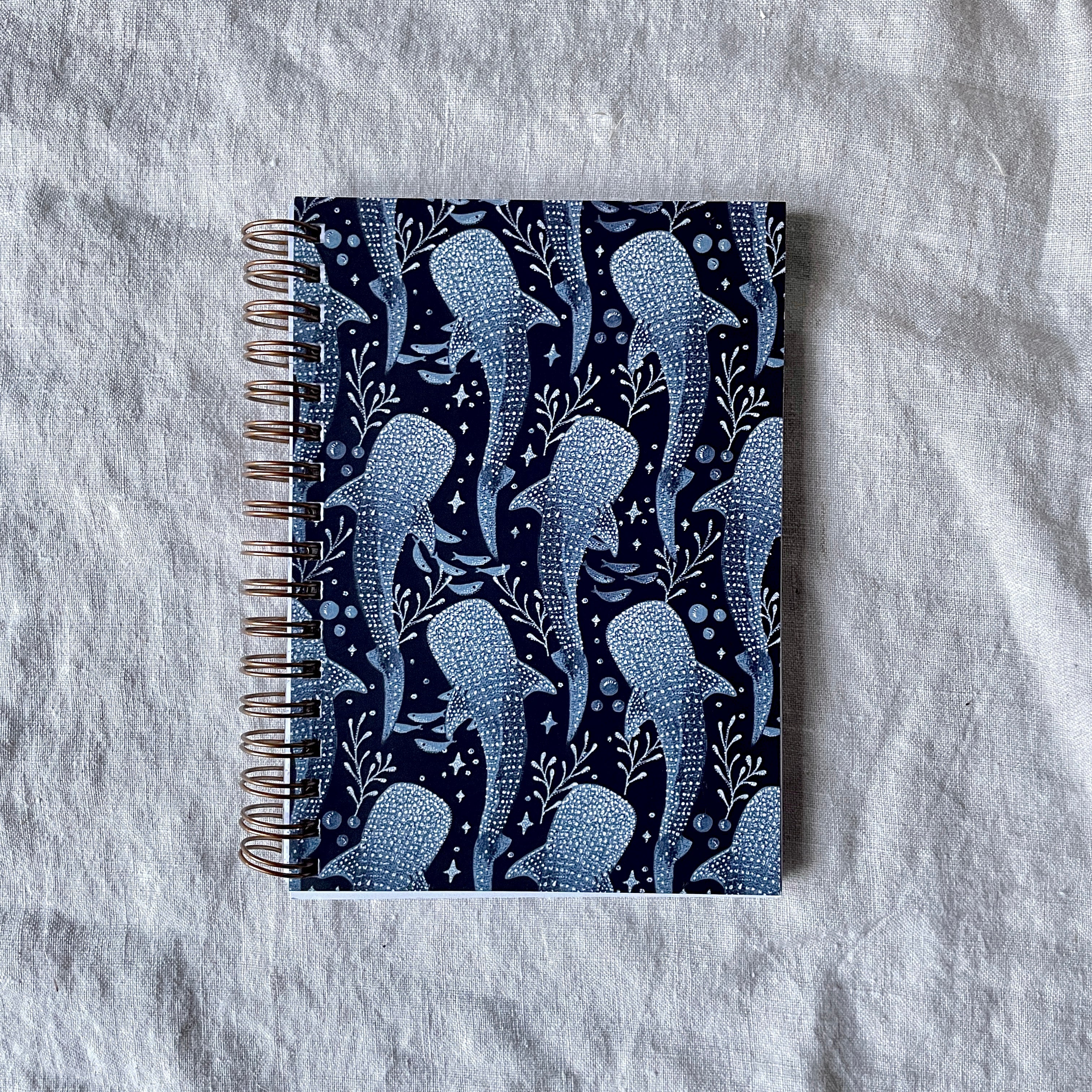 Whale Shark Spiral Notebook