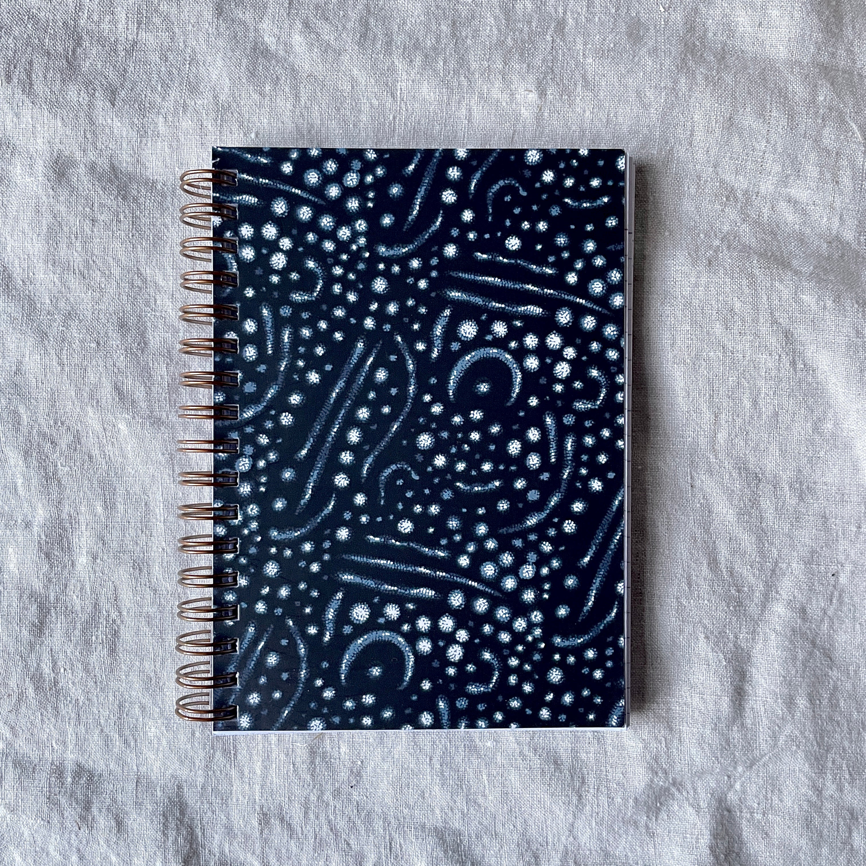 Whale Shark Skin Spiral Notebook