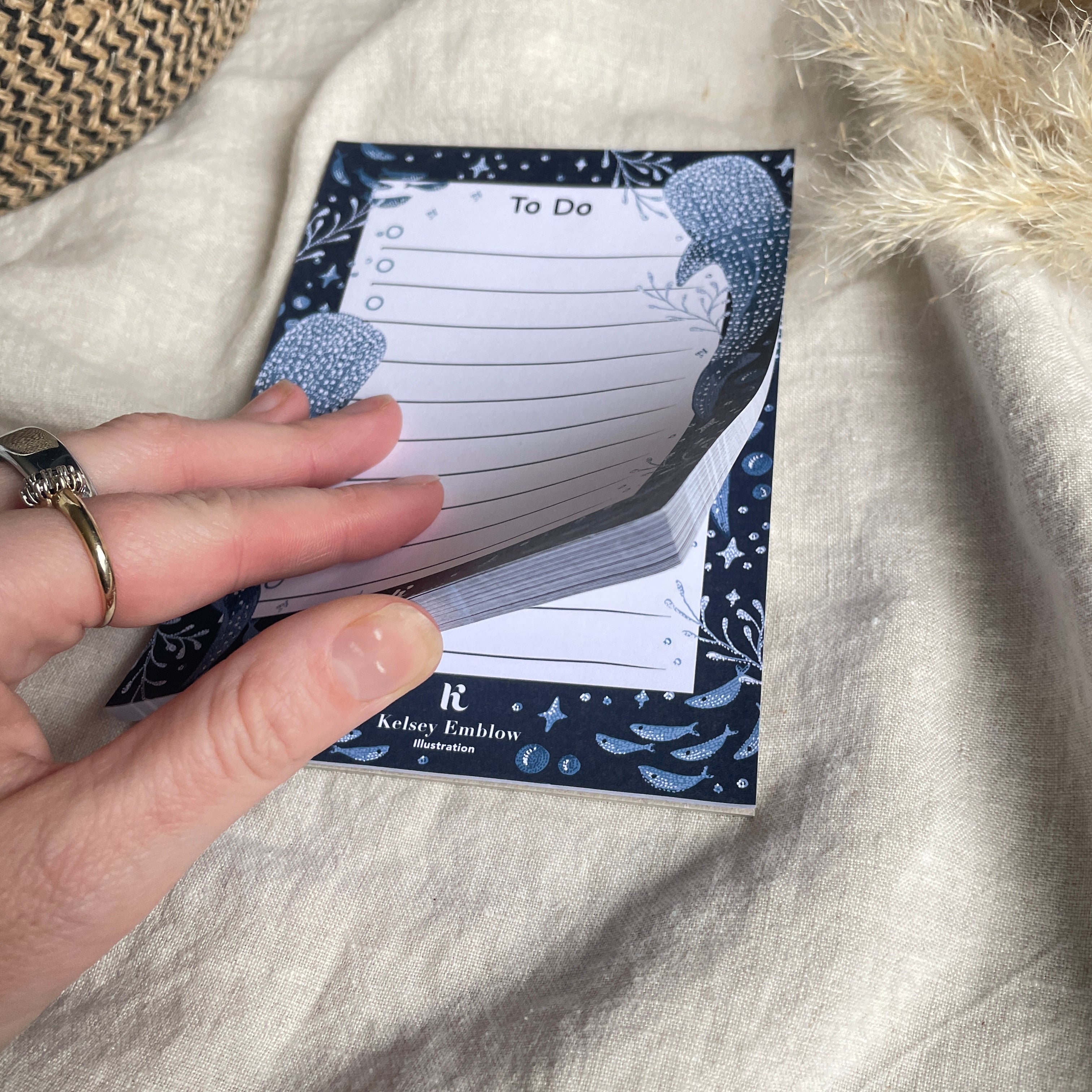 Whale Shark to-do list pad