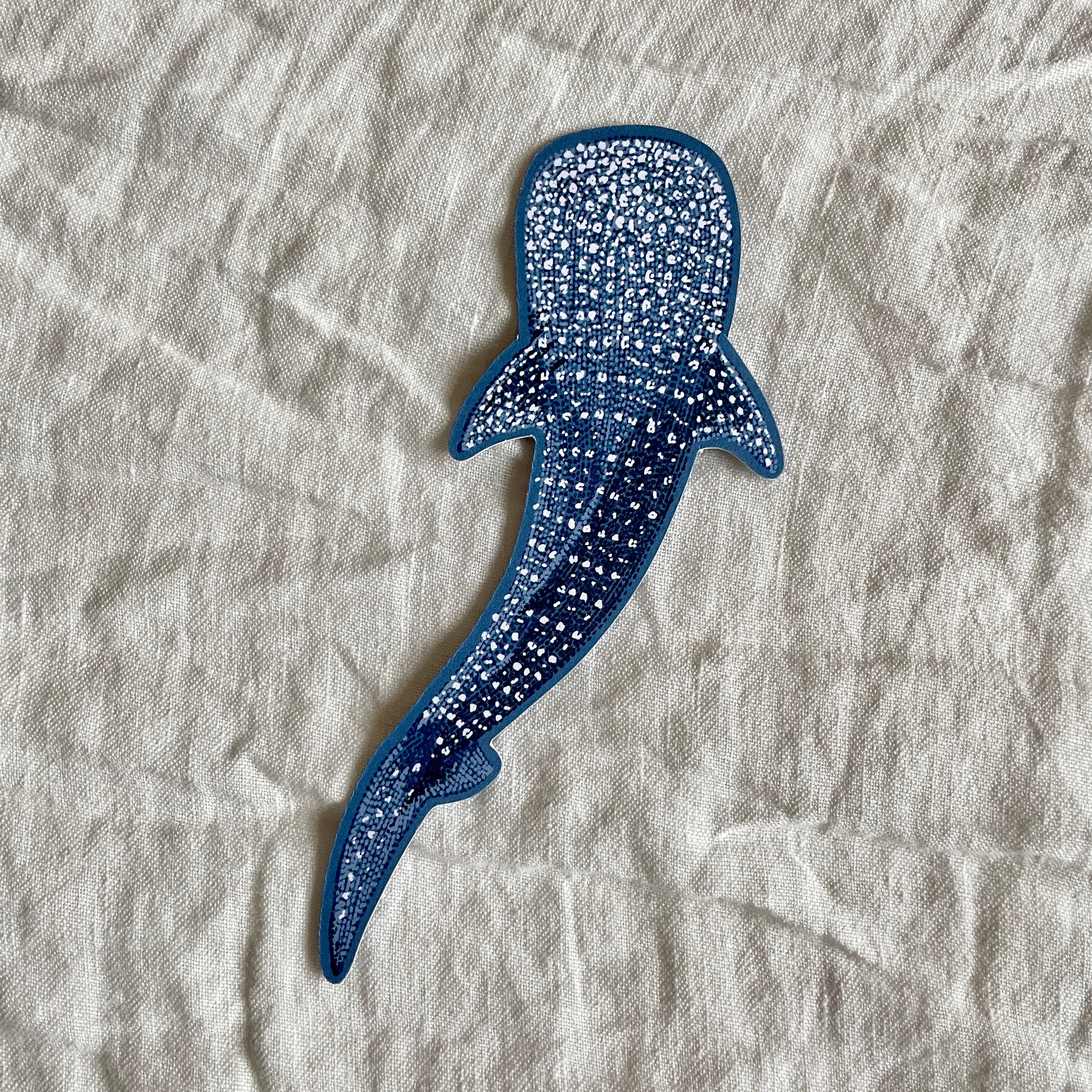 Whale Shark Die Cut Bookmark
