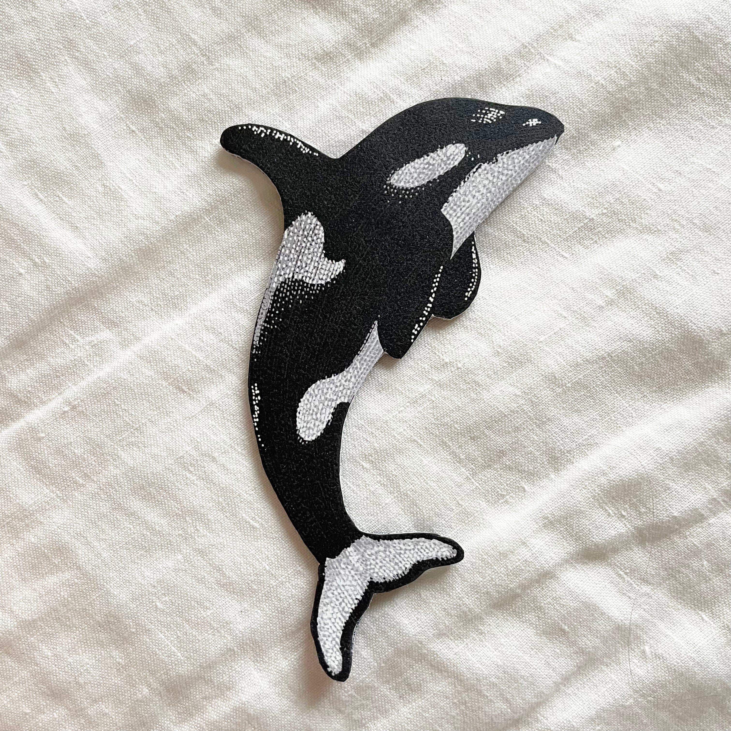Orca Leather Bookmark