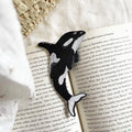 Orca Leather Bookmark