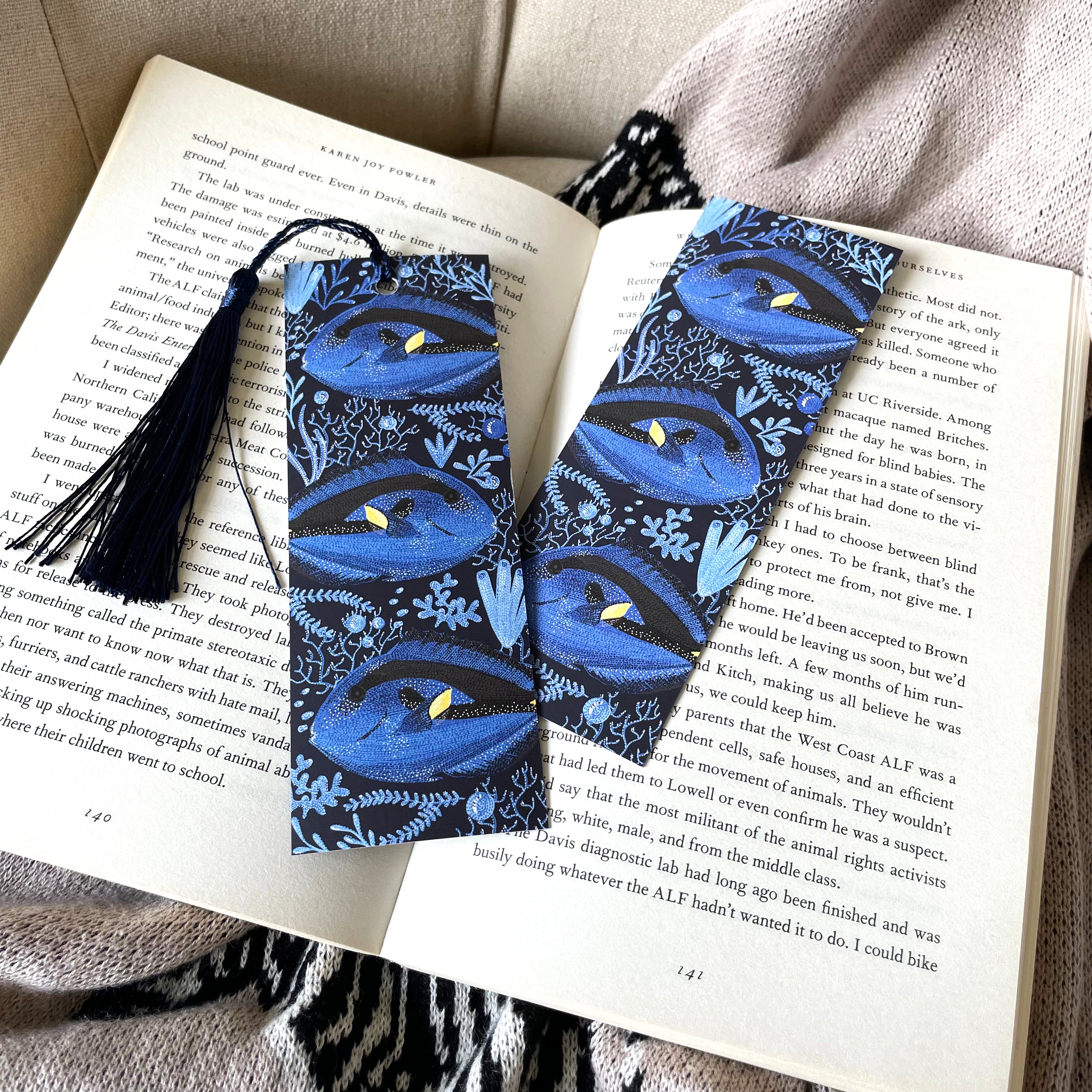 Blue Tang Bookmark