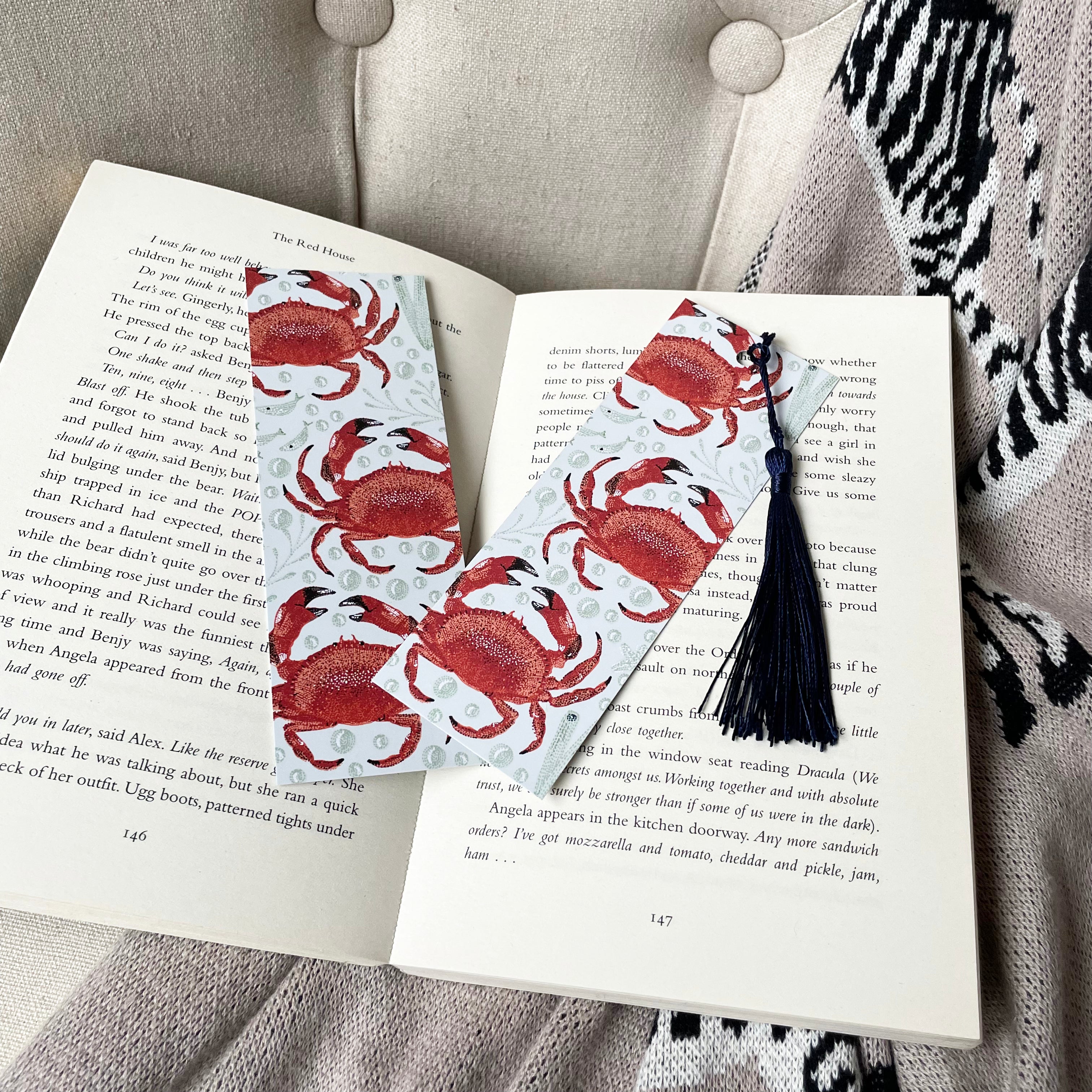 Crab Bookmark