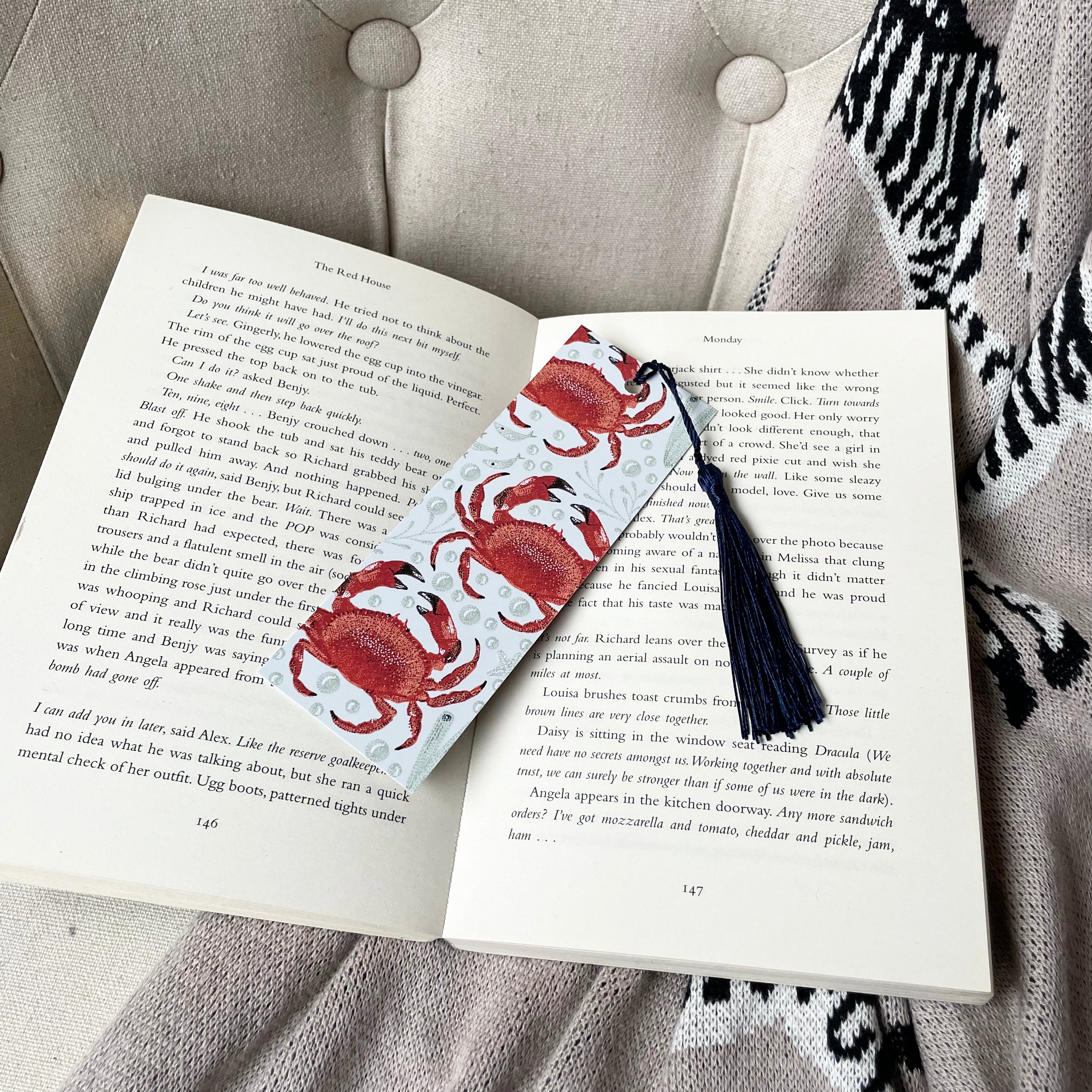 Crab Bookmark