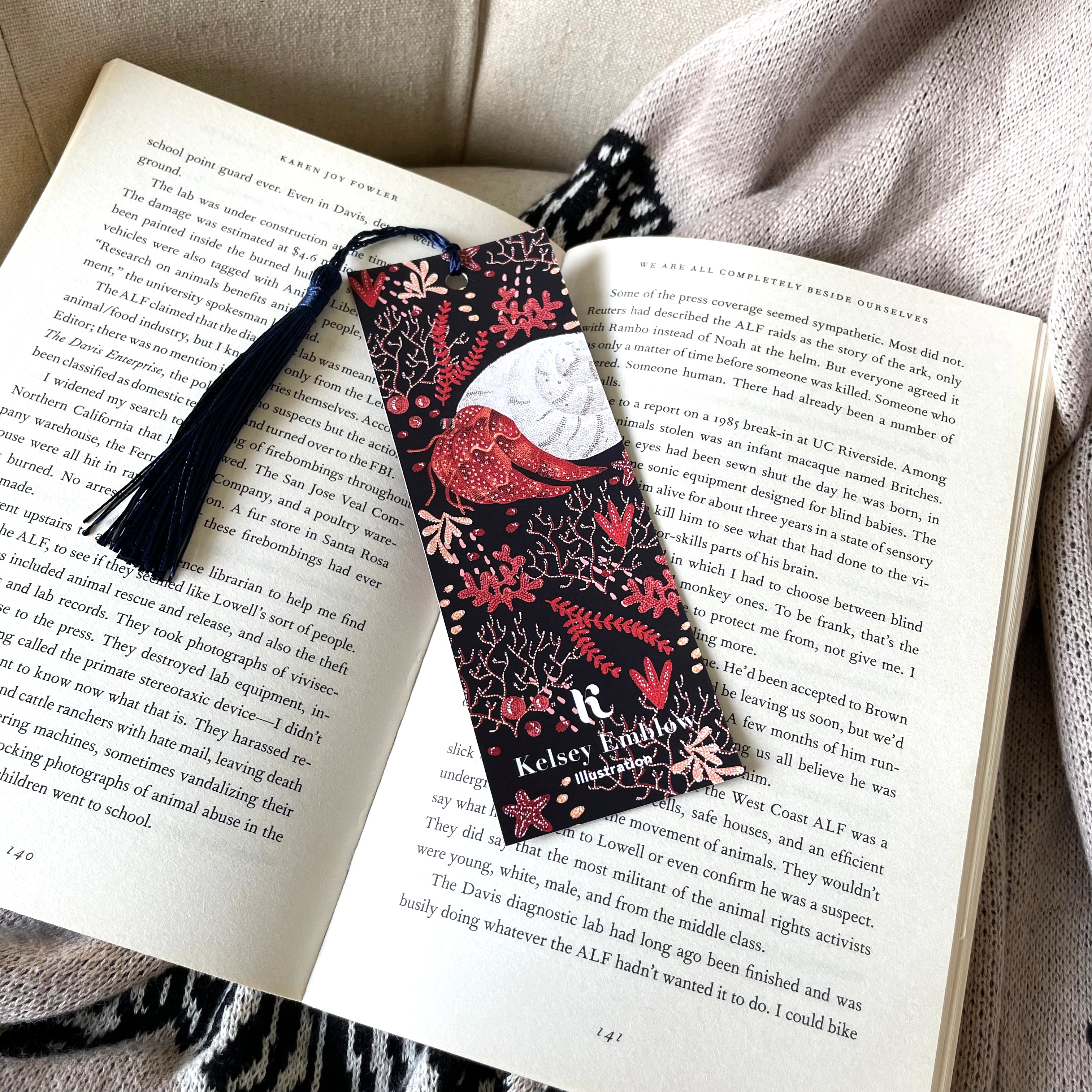 Hermit Crab Bookmark