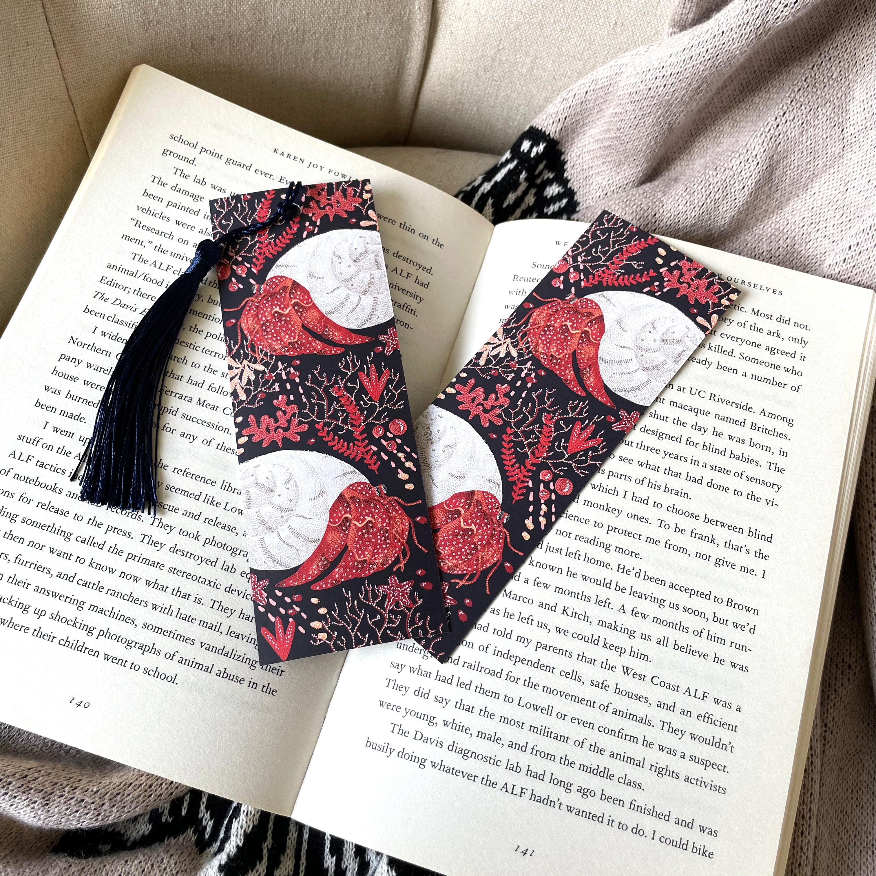 Hermit Crab Bookmark