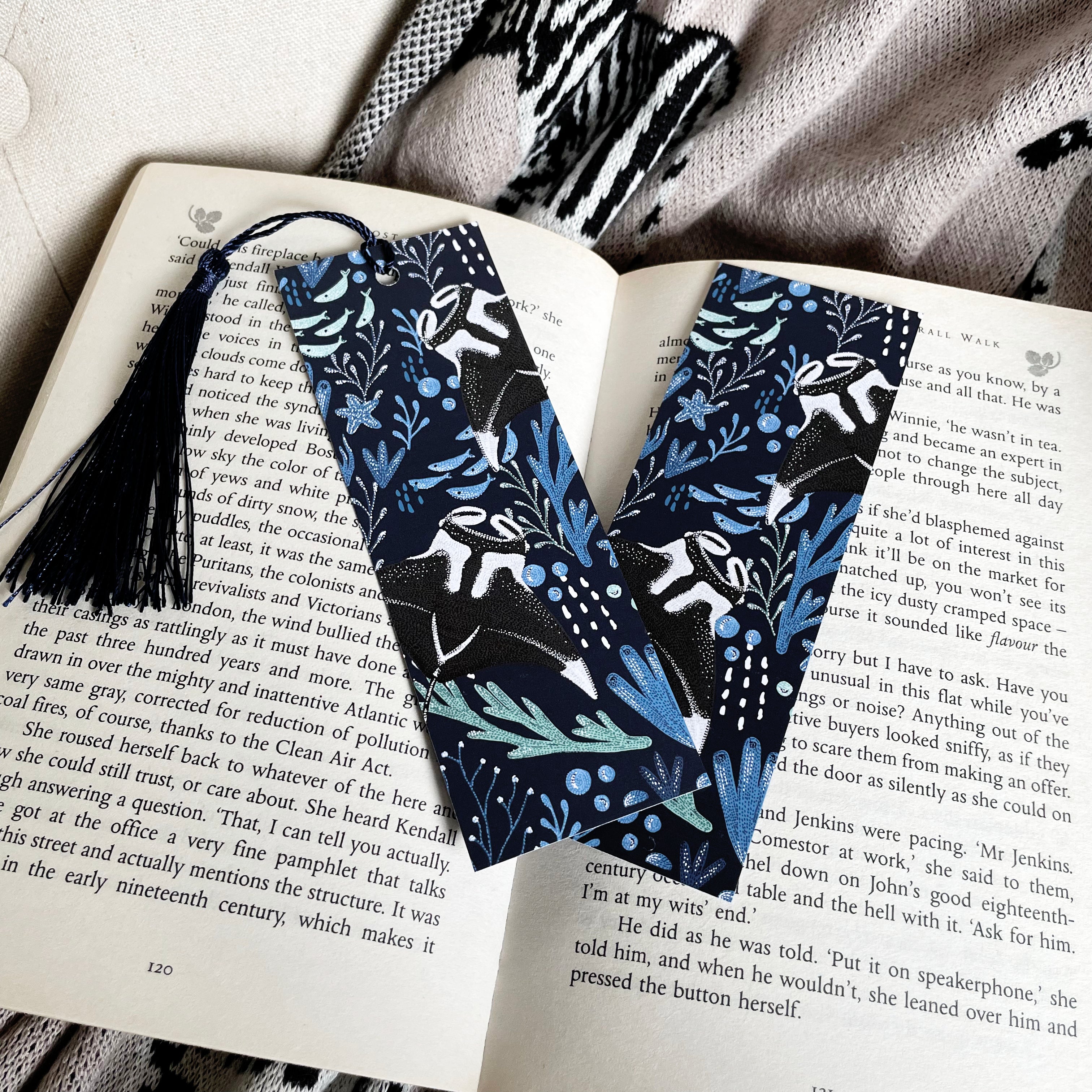 Manta Ray Bookmark