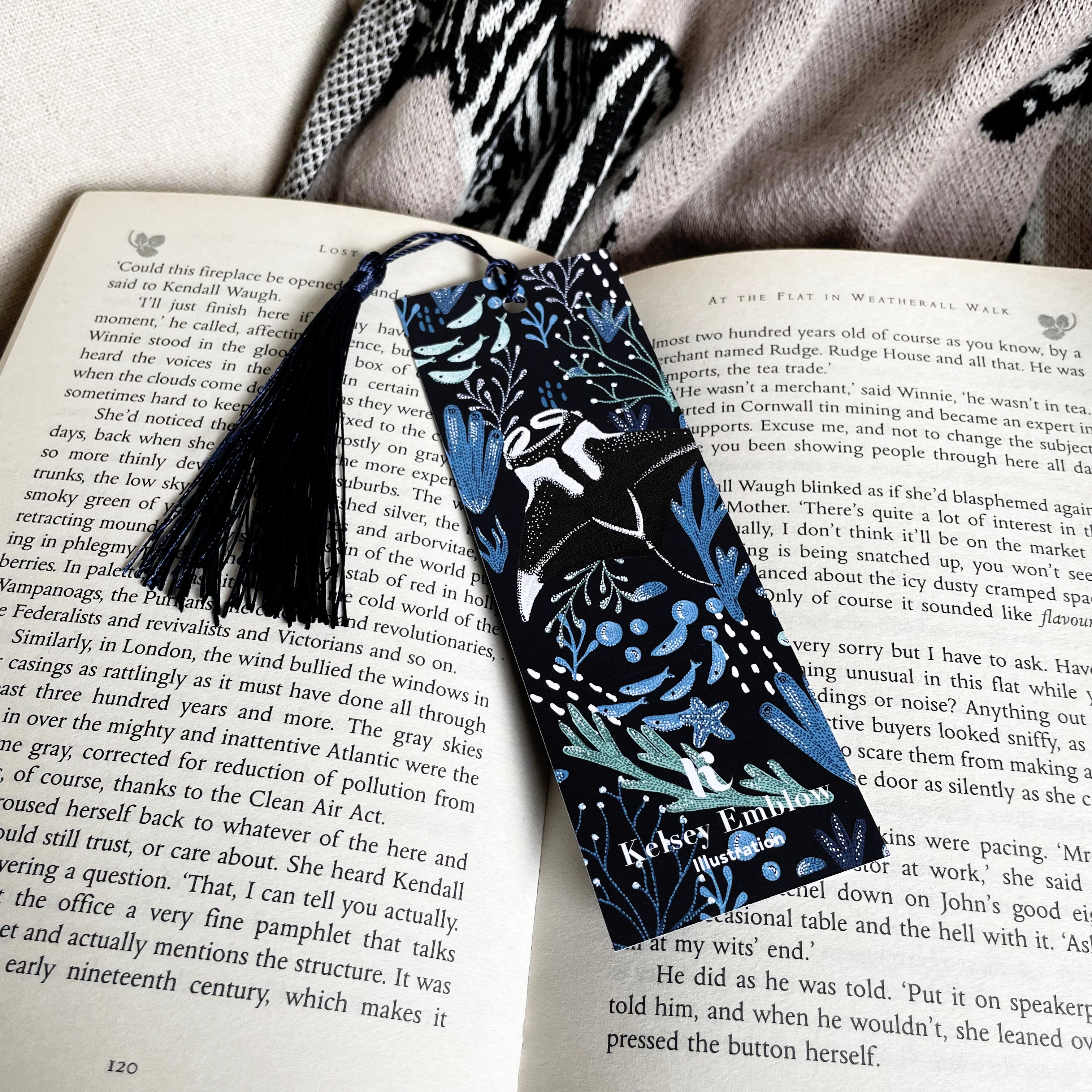 Manta Ray Bookmark