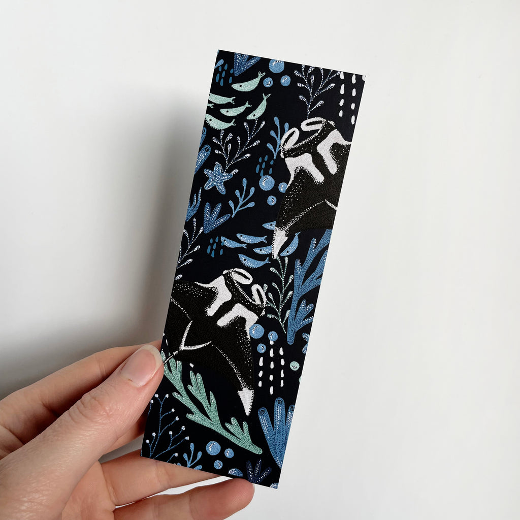 Manta Ray Bookmark
