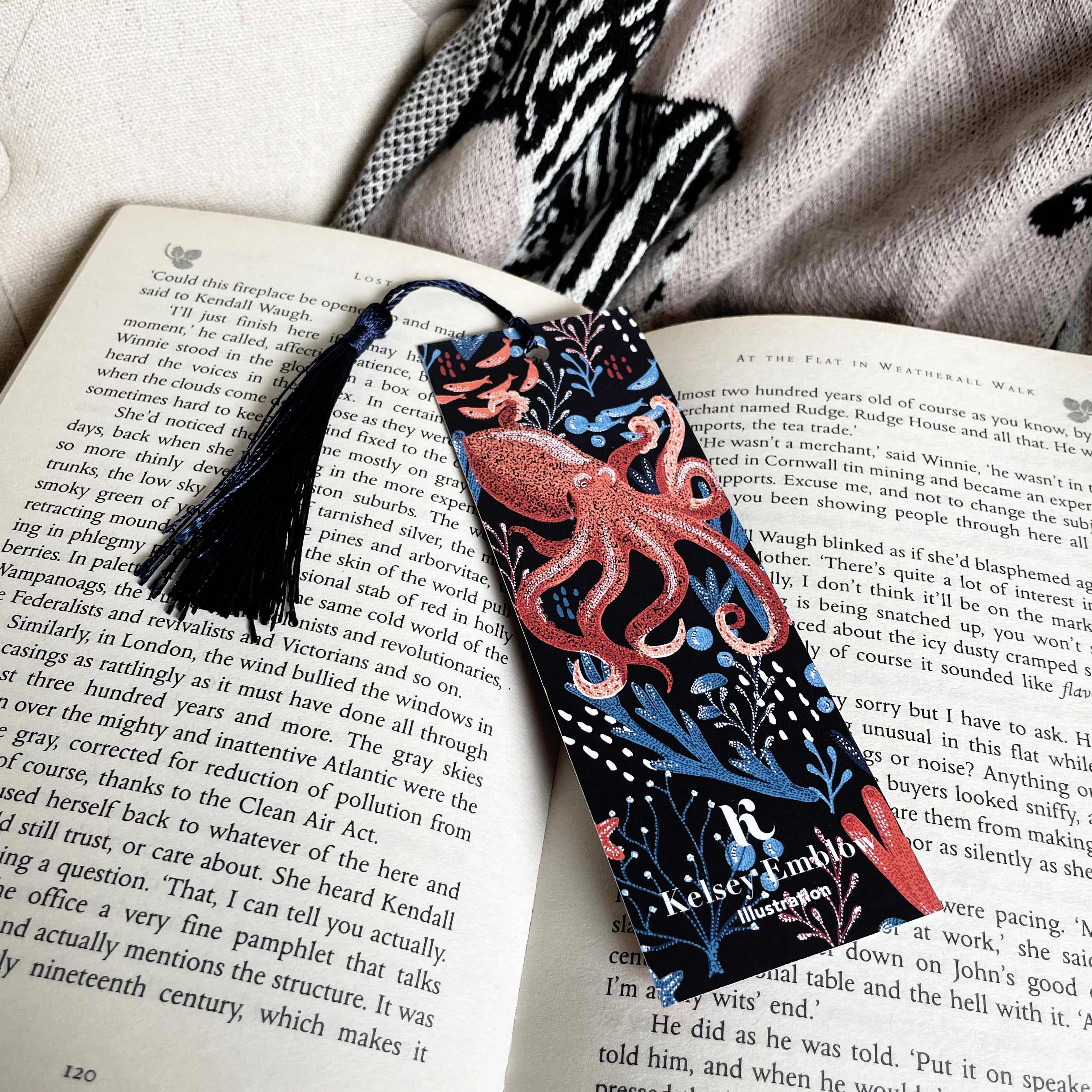 Octopus Bookmark