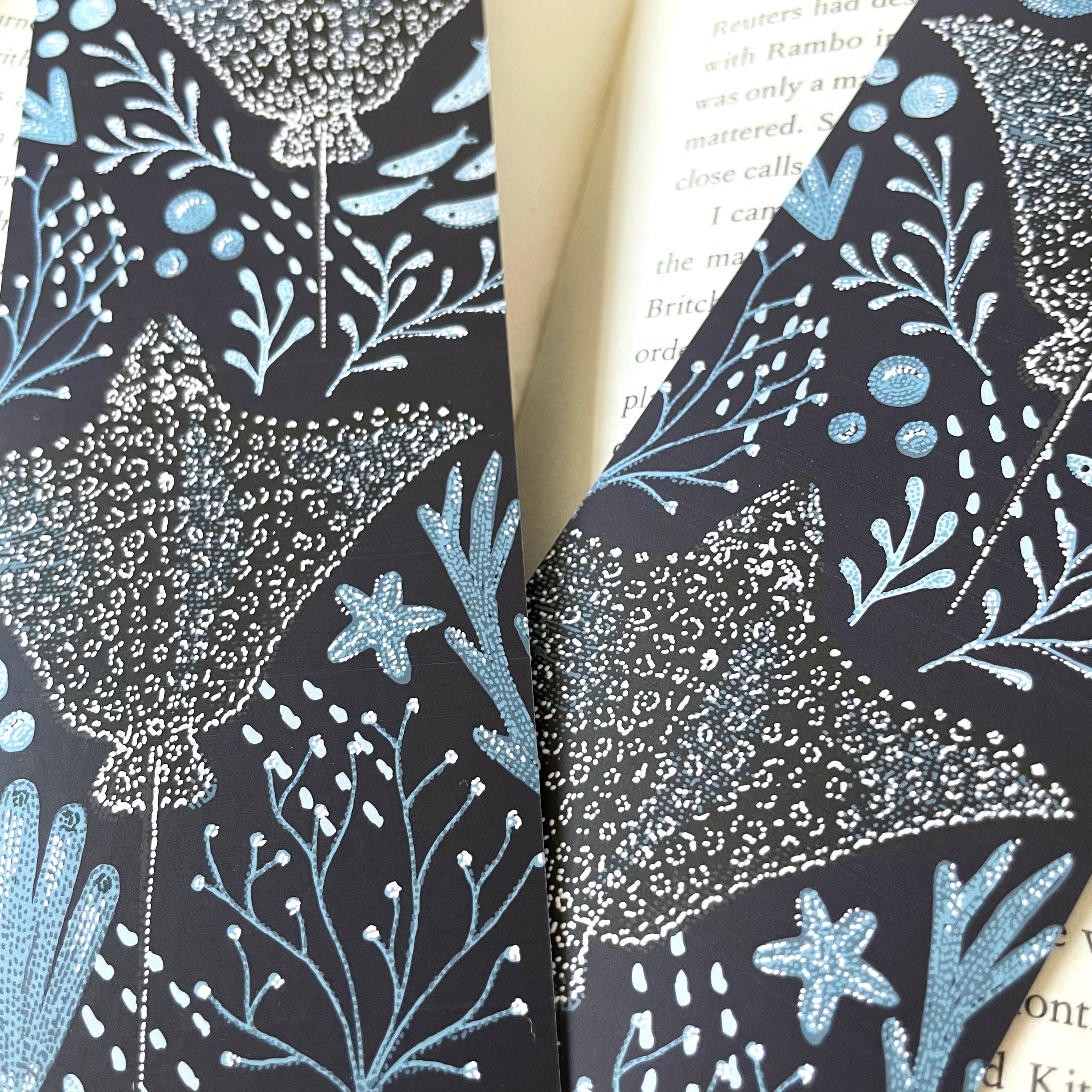 White Spotted Eagle Ray Bookmark