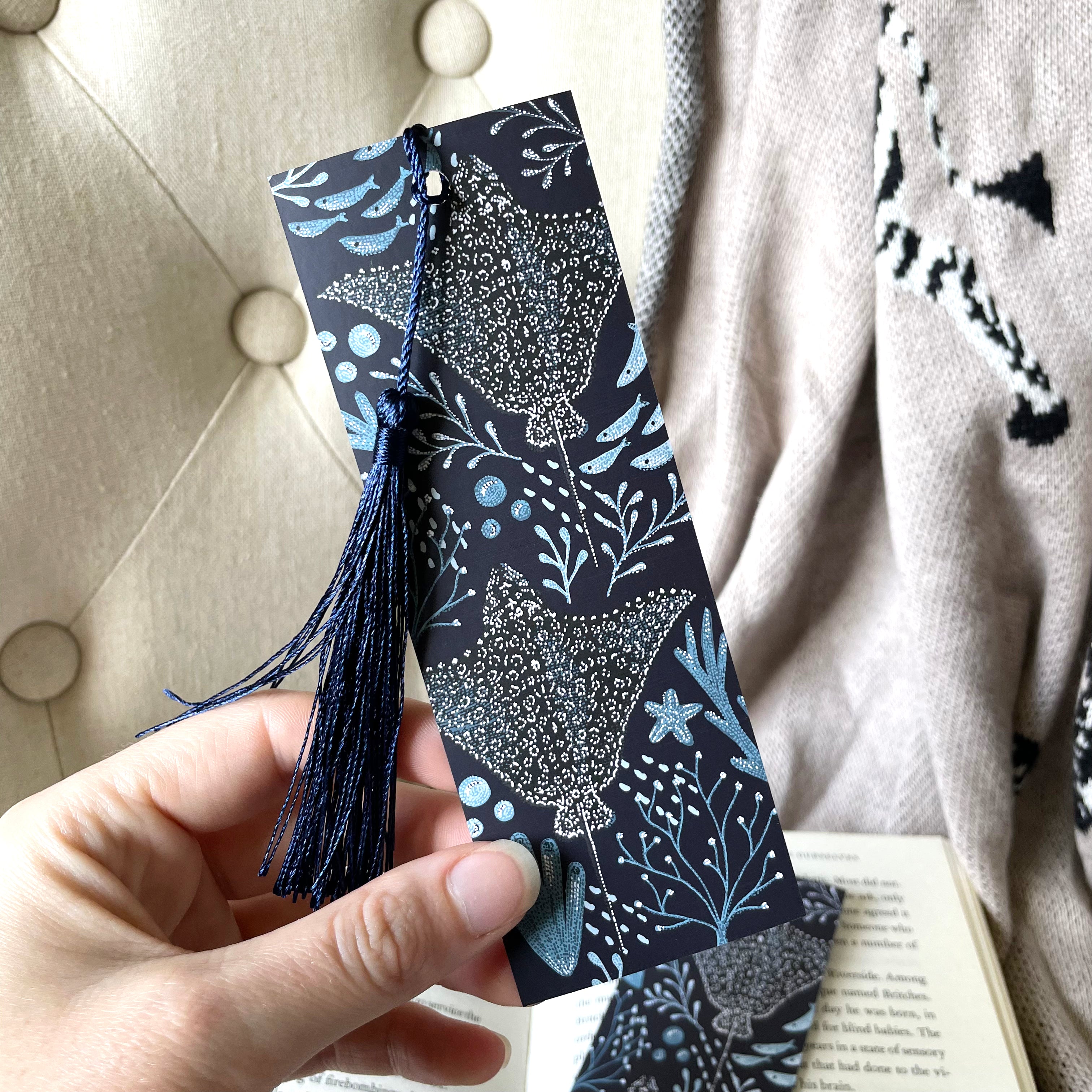 White Spotted Eagle Ray Bookmark