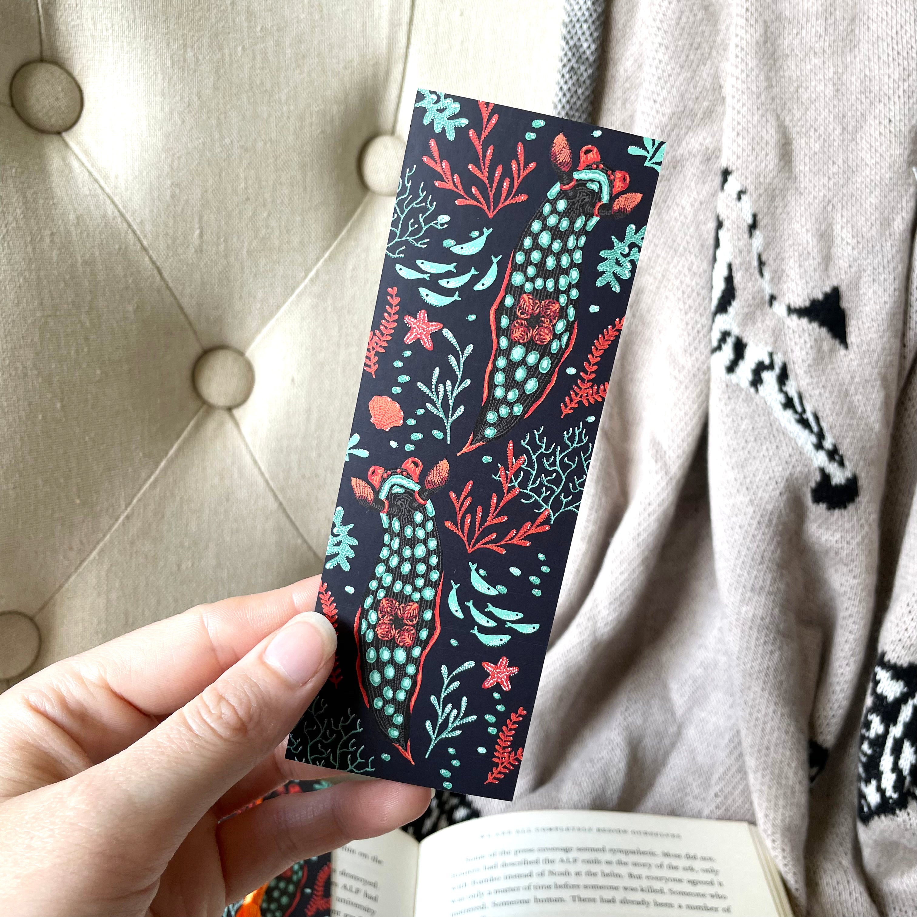 Neon Sea Slug Bookmark