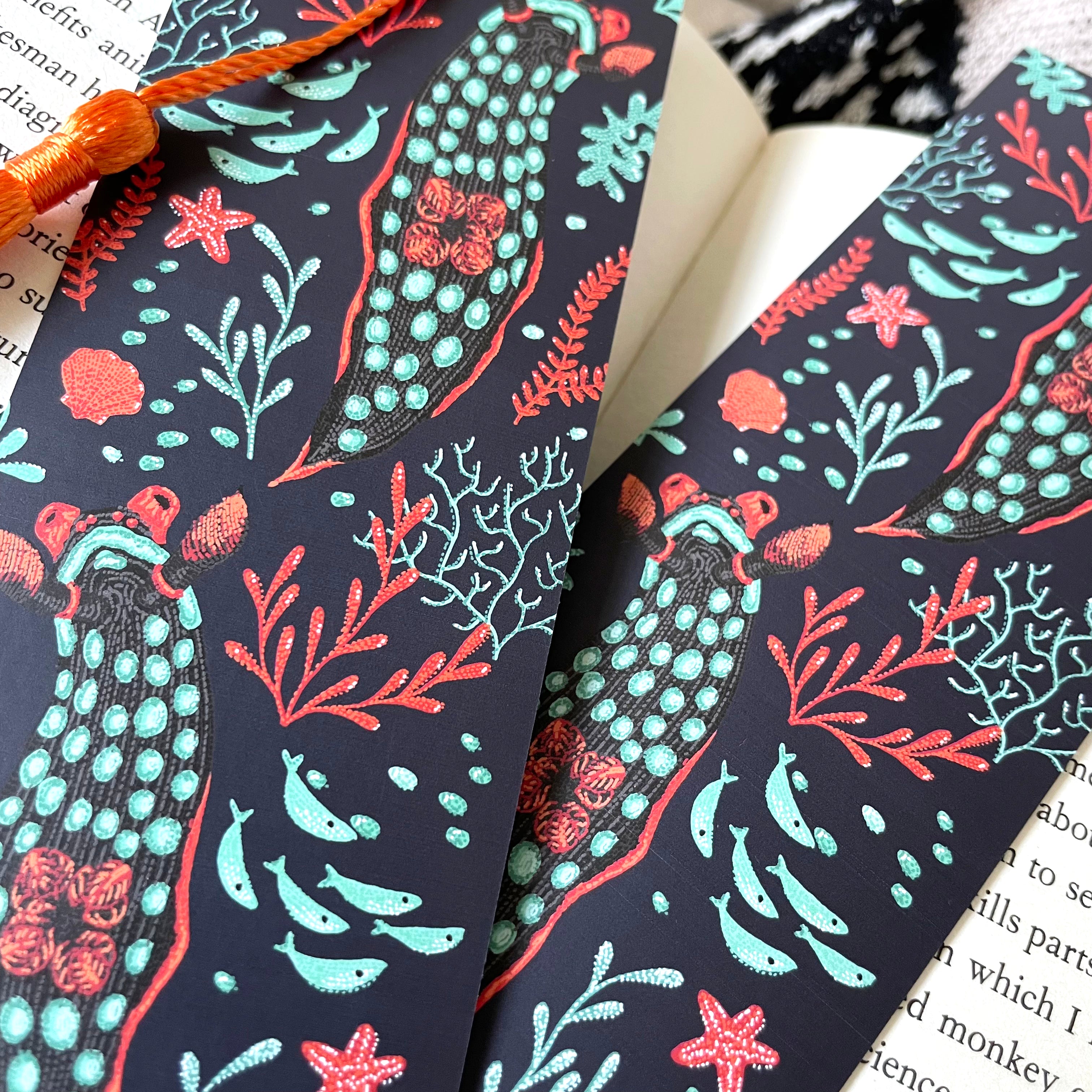 Neon Sea Slug Bookmark