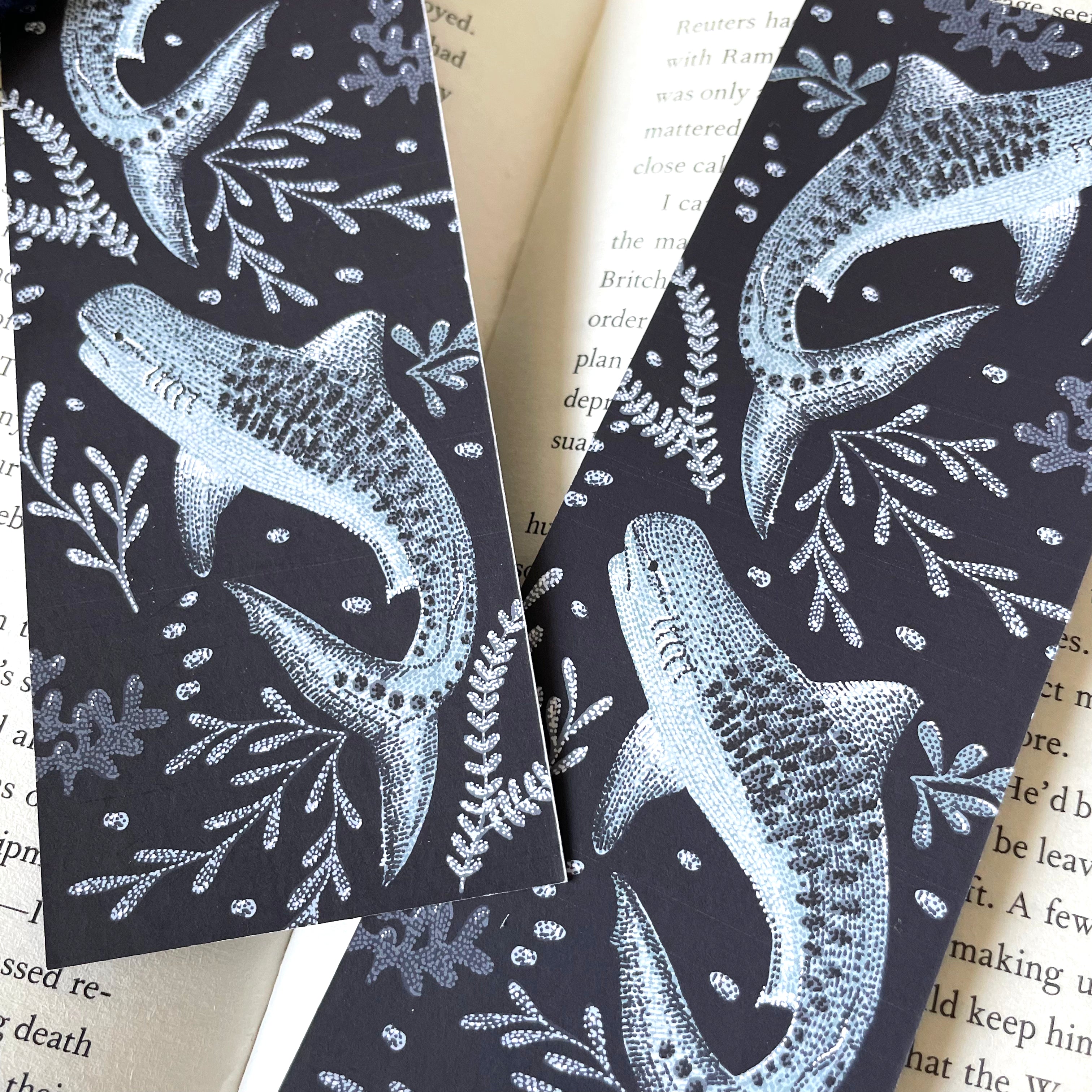 Tiger Shark Bookmark