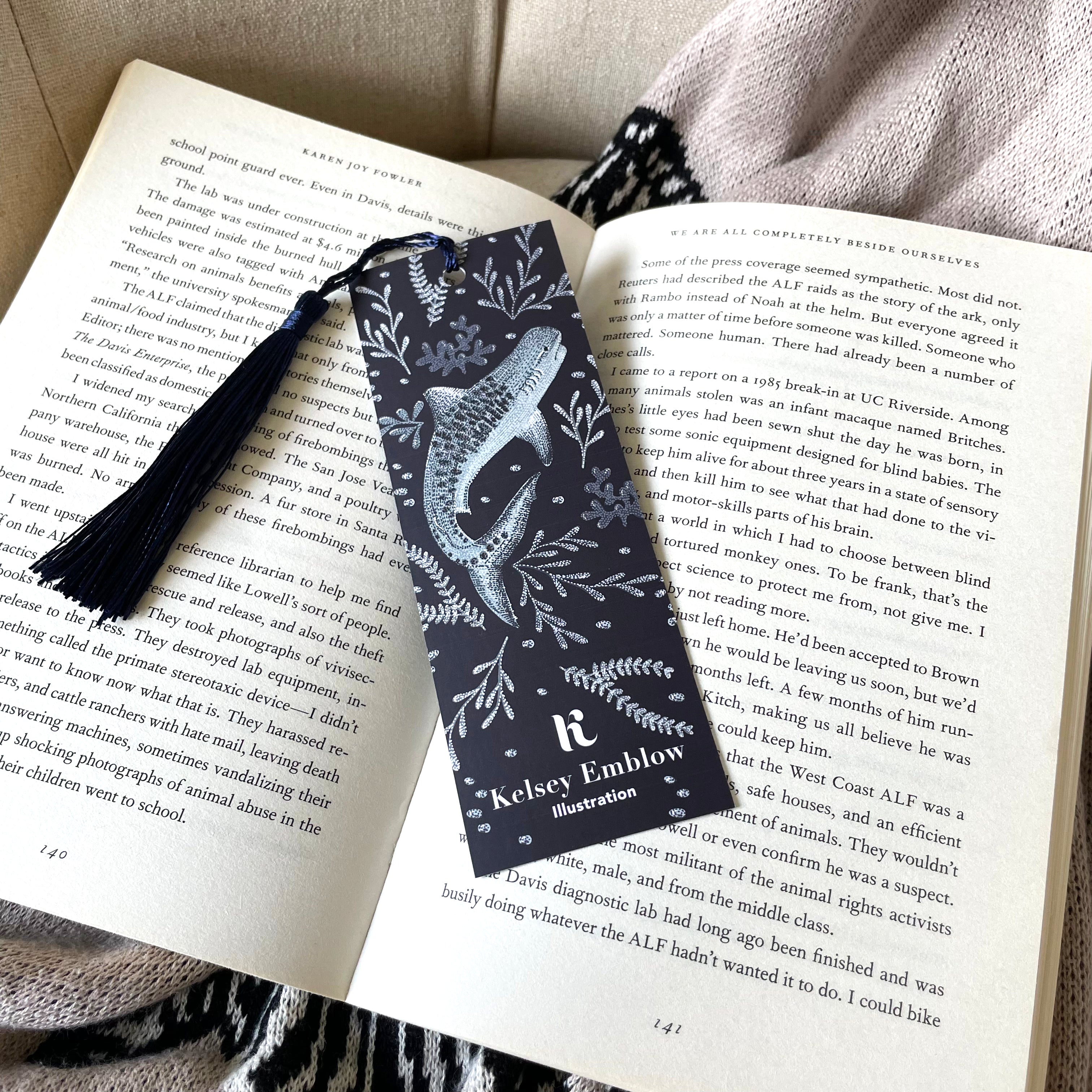 Tiger Shark Bookmark