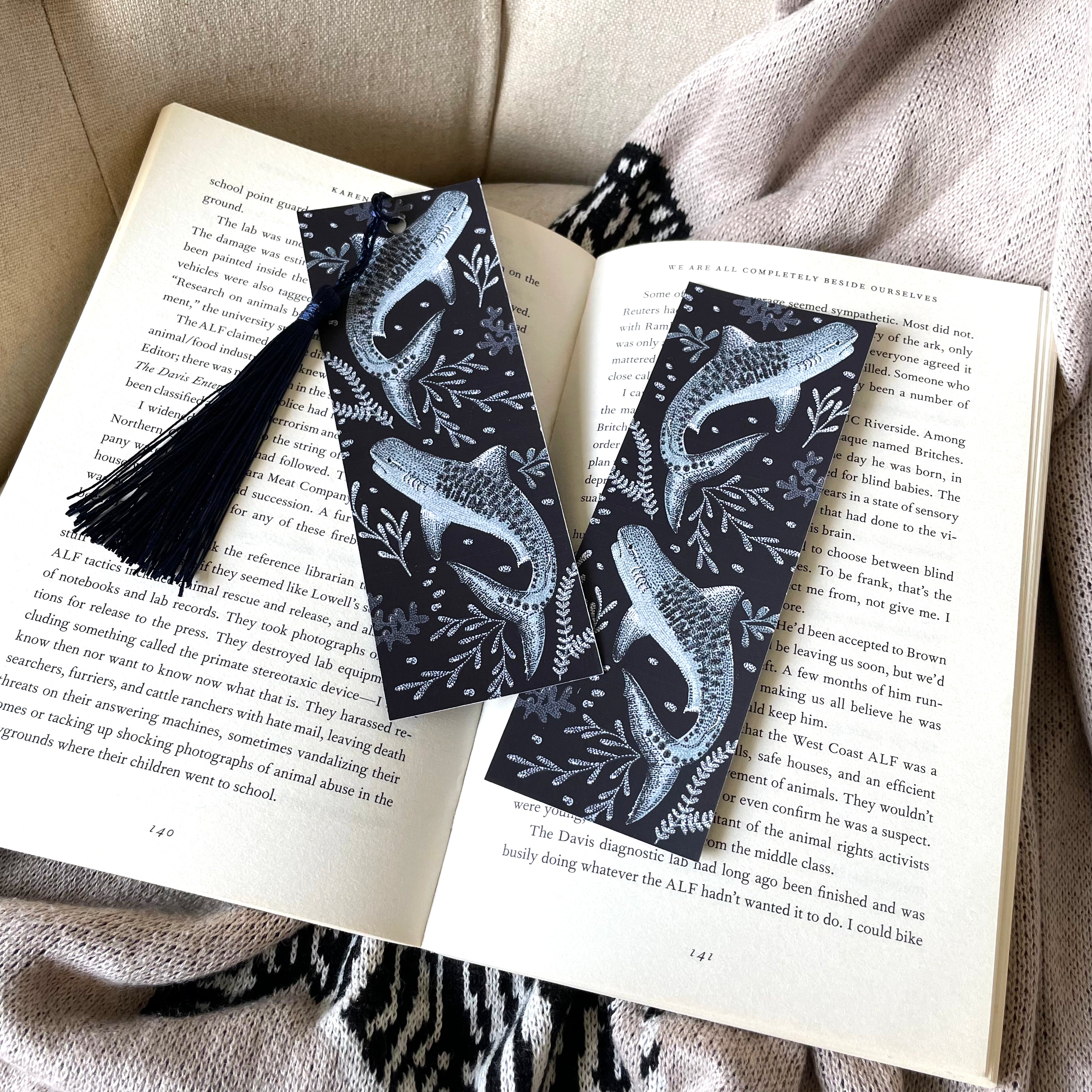 Tiger Shark Bookmark